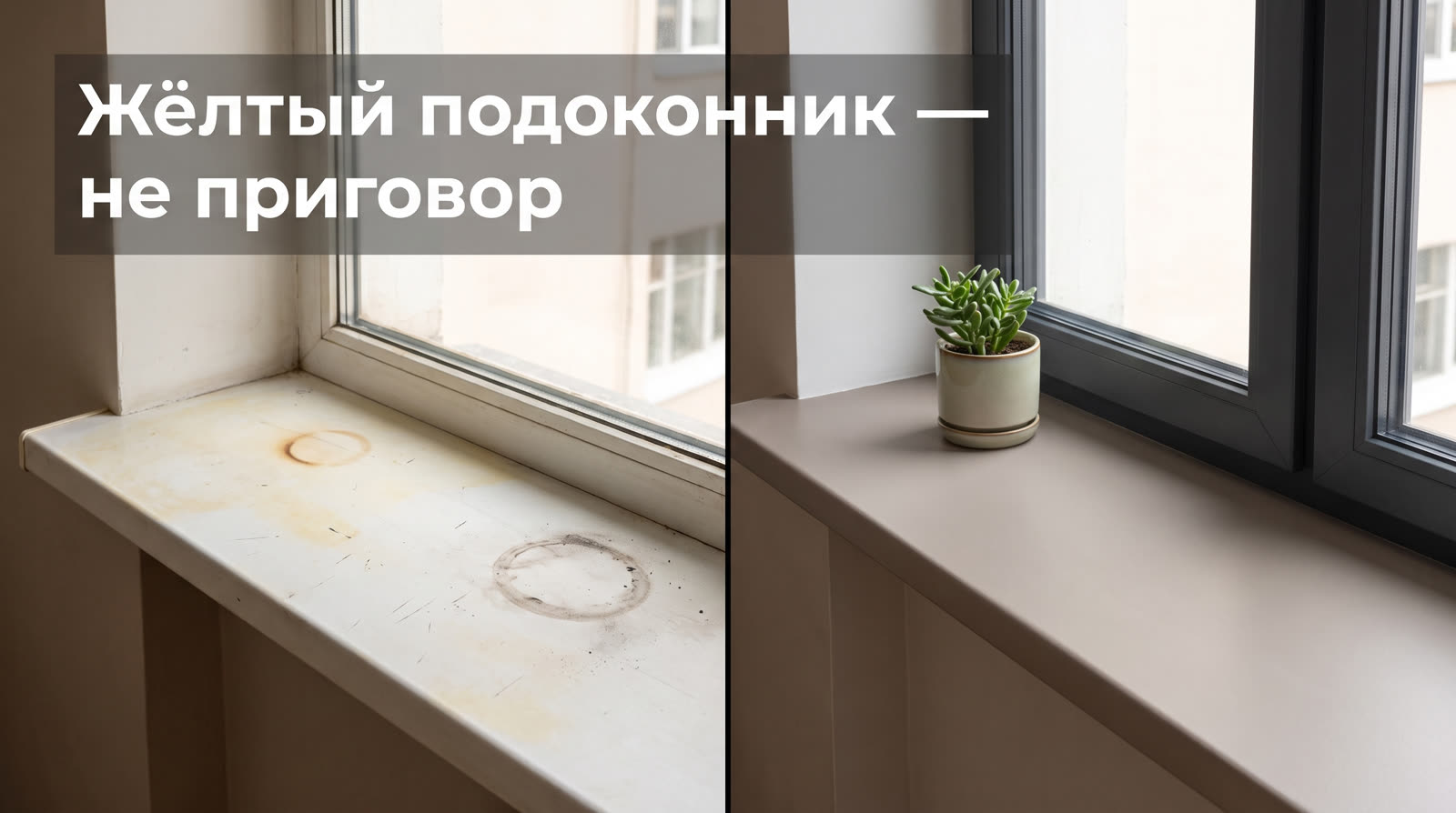 Можно ли покрасить пластиковый подоконник: когда хватит покраски, а когда менять